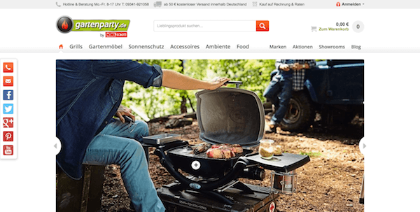 Grill und Zubehör für die perfekte Gartenparty