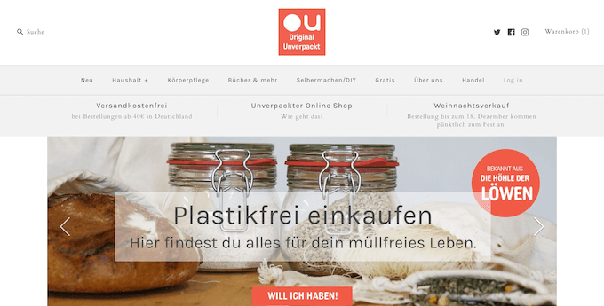 Bei Original unverpackt wird der Zero-Waste-Lifestyle gelebt