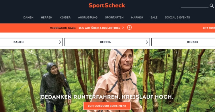 Sportartikel bei Sportscheck kaufen