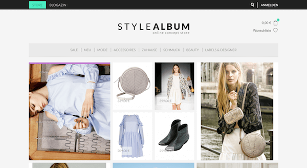 Der Shop von StyleAlbum