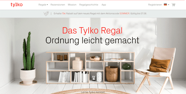 Individuelle Regale bei Tylko bestellen