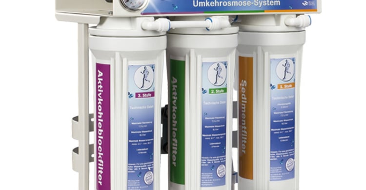 Osmosegerät zur Wasserfilterung
