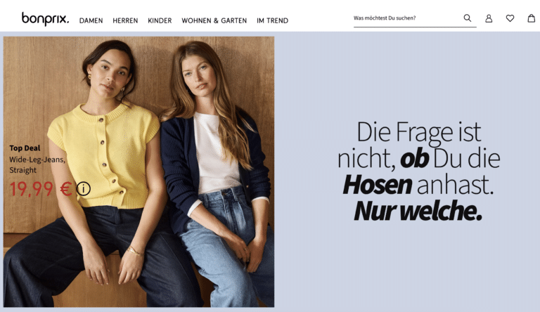 Bei bonprix online kaufen