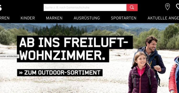 Karstadt Sports der Experte im Sportfachhandel