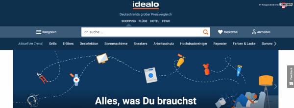 idealo Preisvergleich