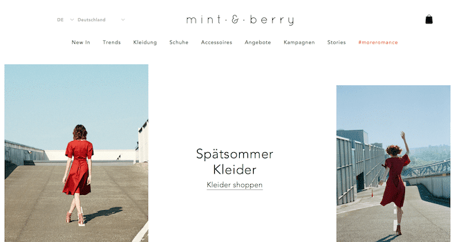 Stylische Frauenmode kaufen bei mint and berry
